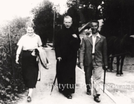 Na spacerze z pa?swtem Wodzi?skim Bystre- Zakopanem 1938