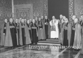 Episkopat Polski na audiencji  u Jana XXIII.Rzym 25.11.1962r.